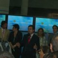 Inauguraci� oficial de l'estaci� subterr�nia Jacint Verdaguer al Parc de les Vies