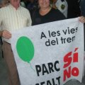 Inauguraci� oficial de l'estaci� subterr�nia Jacint Verdaguer al Parc de les Vies